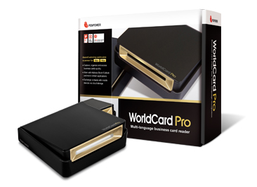 WorldCardPro business card scanner